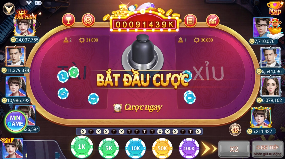 cược tài xỉu